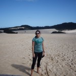 Just before Sandboarding